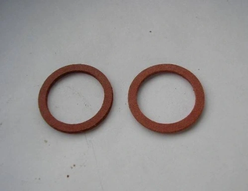 Oil tank filter fiber rings