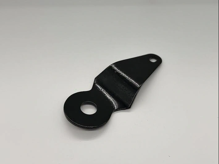 Plate steering damper swinging-arm