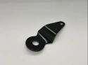 Plate steering damper swinging-arm