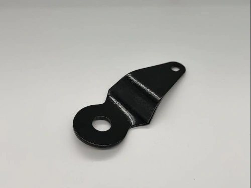 Plate steering damper swinging-arm