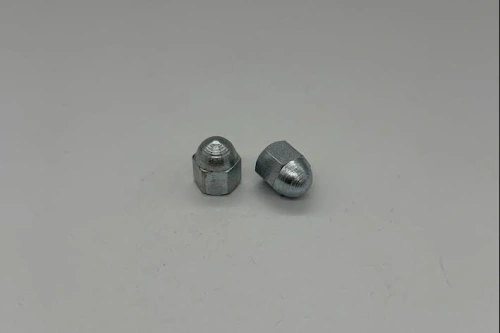 Domed nuts(2) lower triple clamp, various BSA