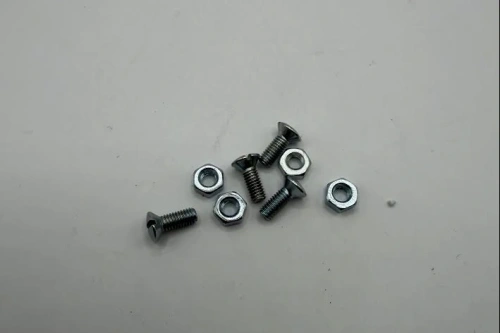 Tank badges bolts with nuts (2) BSA 