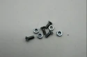 Tank badges bolts with nuts (2) BSA 