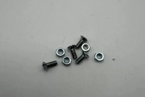 Tank badges bolts with nuts (2) BSA 