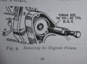 Puller magneto sprocket BSA