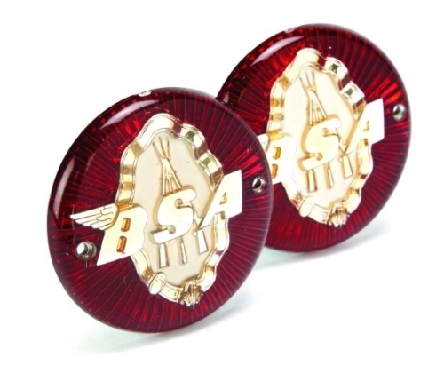BSA Piled Arms tank badges
