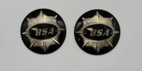 BSA Gold Star Tank badges 