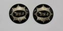 BSA Gold Star Tank badges 