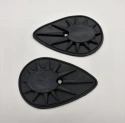 Tank badge backing rubbers BSA pear