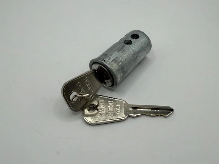 Steering lock with 2 keys.
