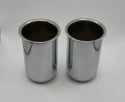 Chrome oil seal holder A65,T120,T150 1968-70